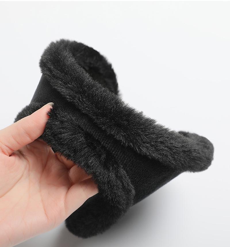 Winter Thicken Earmuffs for Men Women Velvet Ear Cover Outdoor Cycling Skiing Warm Soft Plush Fleece Unisex Ear Muffs Protector