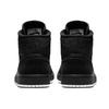 New JORDAN 1 Mid Glitter Black Women's BQ6472-001