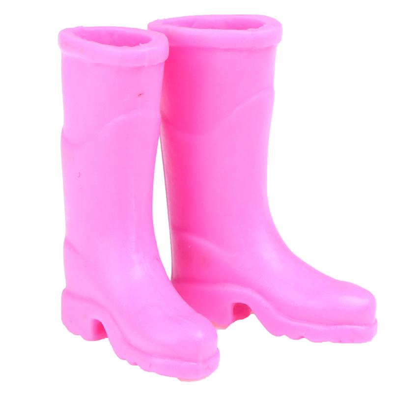 Dollhouse Decoration Mini Colorful Rain Boots Miniature Dolls Accessories 1/12