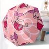 1pc Piglet Automatic Umbrella, Portable Foldable 8-Rib Manual Open with Skeleton Hand, Outdoor Umbrella, Themed Accessory, Durable Canopy Yy250730138