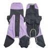 Reflective Hooded Raincoat Medium Corgi Dogs Waterproof Short Sleeve Pet Rainwear All