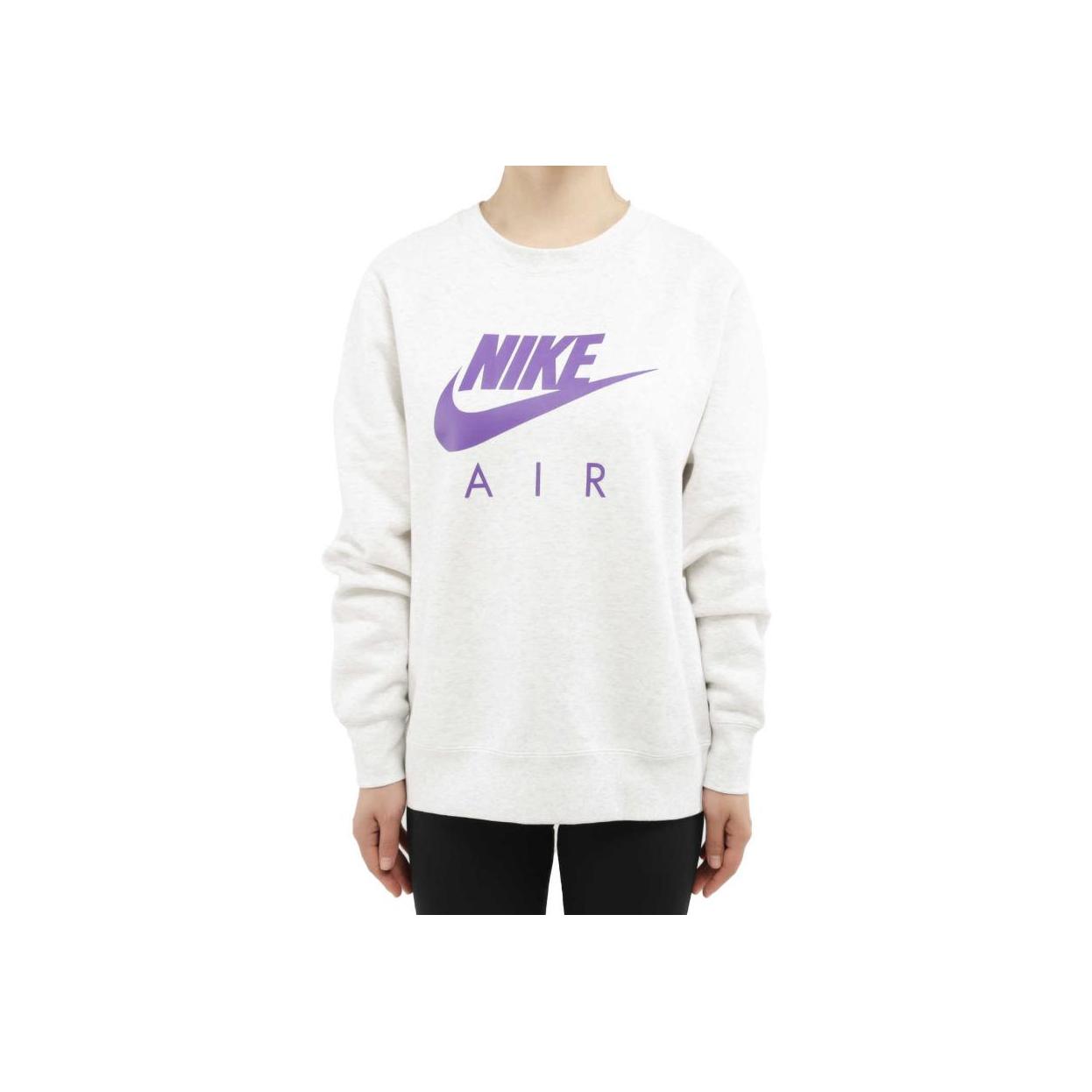 

Nike Womens Outdoor Series Breathable Casual Crewneck Fleece Sweatshirt Women sweatshirt White DA3191-066 S
