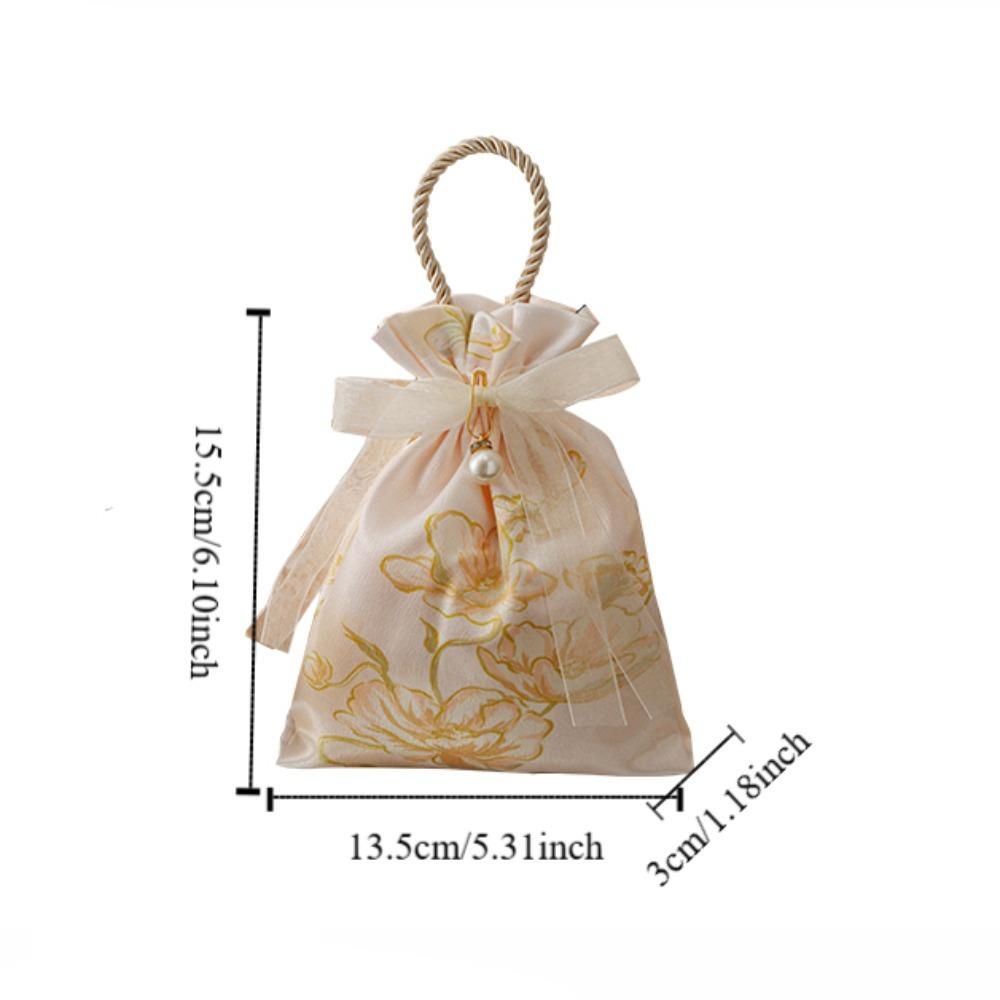 Make Up Pouch Wedding Candy Bag Pearl Chinese Style Handbag Sweet Festive Sugar Box  Festival