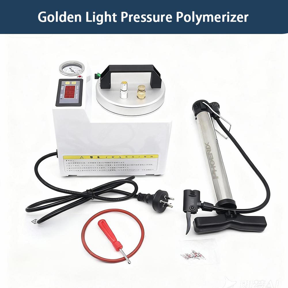 Dental Pressure Polymerizer Denture Processing Machine Office Digital Dental Injection Molding Device Dental Lab Curing Machine