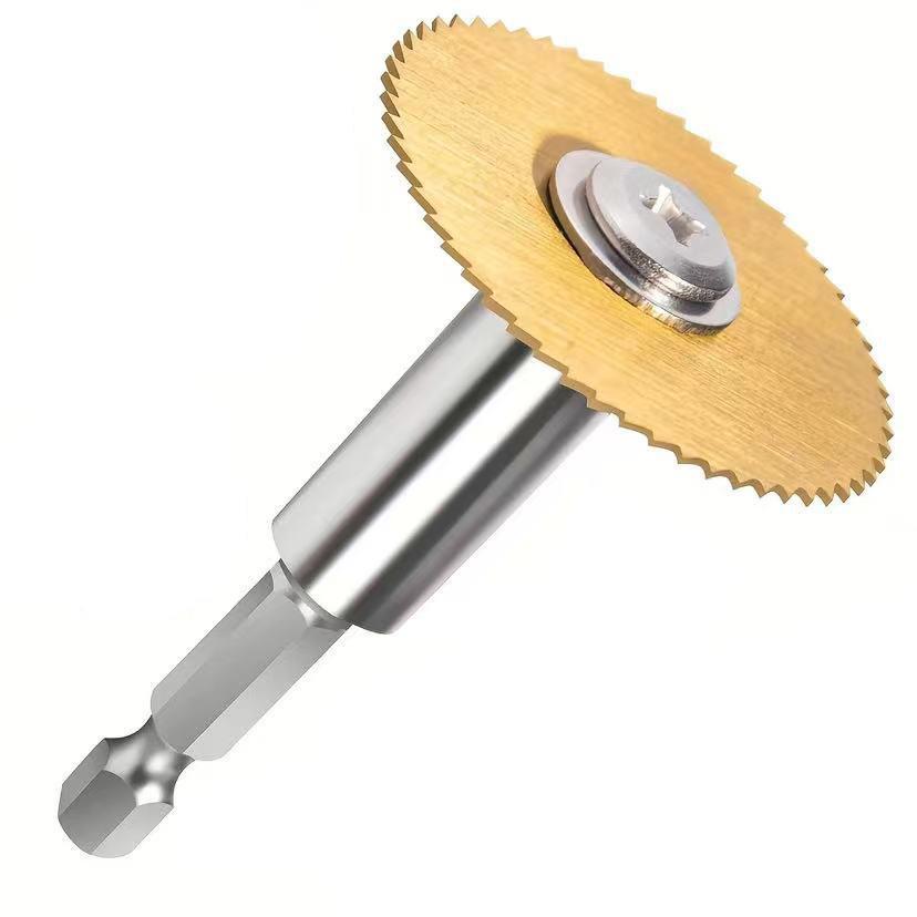 High-Speed Steel Hex Shank Saw Blade Set for Woodworking and PVC Pipe Drilling