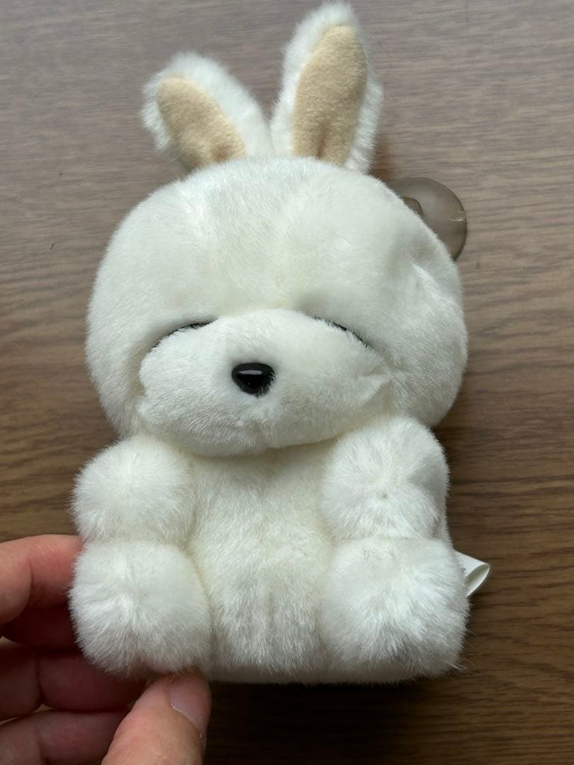 

[USED] mashimaro marshmallow keychain mascot Jimin BTS Korea