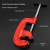 Heavy-Duty Manual Rotary Pipe Cutter for Steel, Gas, Fire, and Scaffold Pipes