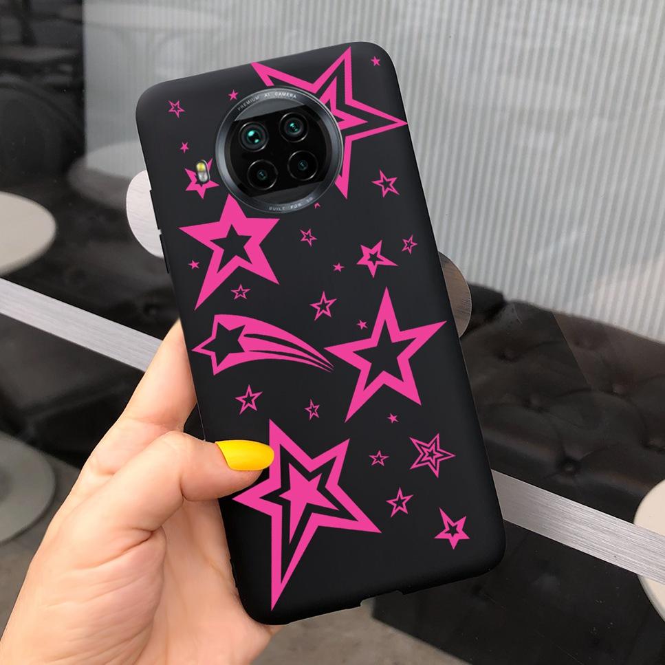 ForXiaomi Mi 10T Lite Case Cute Cartoon Cat Painted TPU Silicone Back Cover For Xiaomi Mi 10T Lite 5G 10Tlite Phone Case Funda