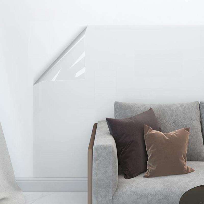 62KD Abwaschbarer Wandaufkleber Transparente Wandschutzfolie für Schrank Sofa Möbel