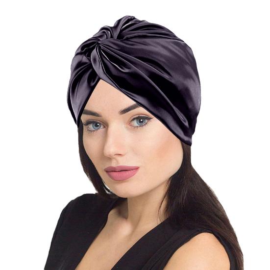 Women Nightcap Soft Comfortable Faux Silk Bonnet Gentle Night Sleeping Bonnet Hair Protection Supply
