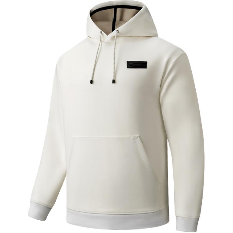 Anta X Kris Outdoor Collection Sports High-End Solid Color Hooded Soft Breathable Versatile Casual Sweatshirt Unisex sweatshirt 172546706G-1 L