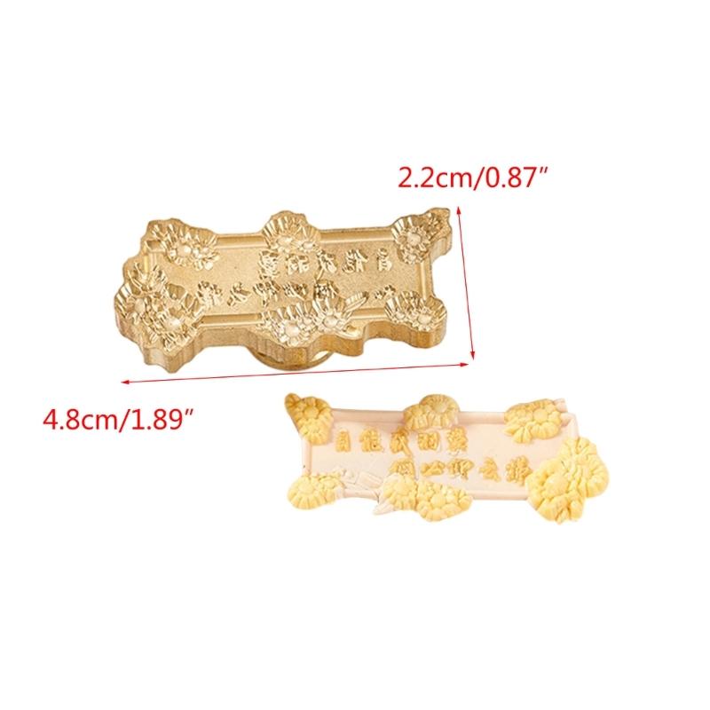 Emboss Wax Seal Stamp Head Removable Sealing Brass Stamp Head for Gifts Envelopes Invitations Greeting Cards Decorations