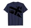 Union Jack Black Design for Trendsetters. T-Shirt