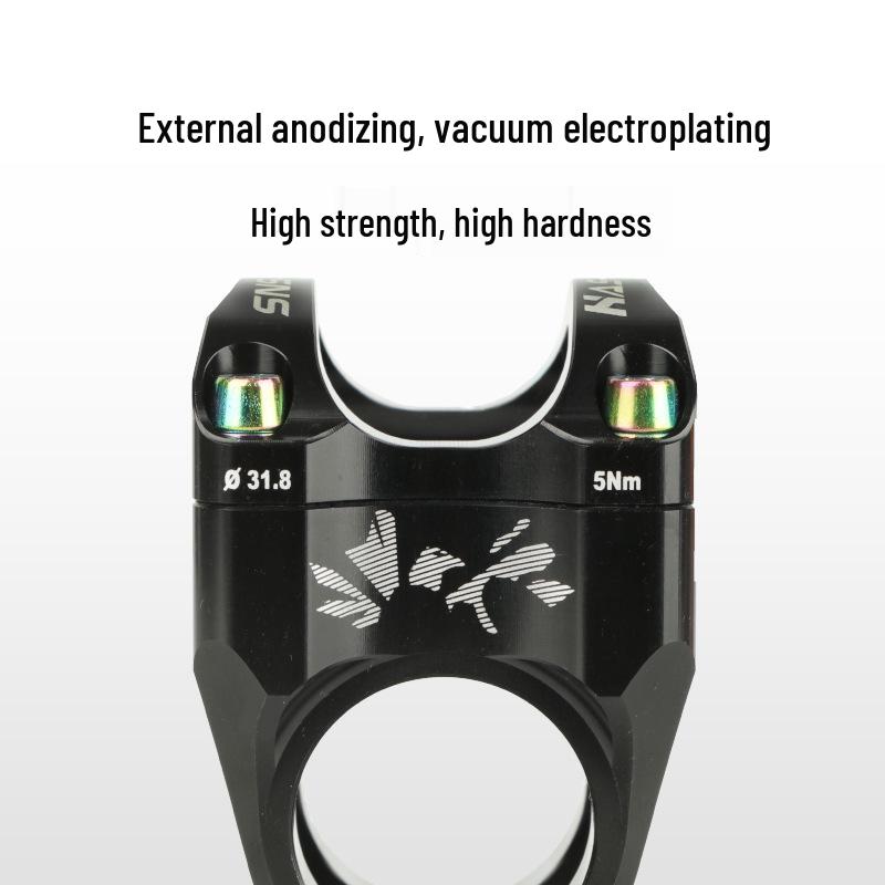 HASSNS 35MM Ultralett Høyfast CNC Aluminium Utfor Terrengsykkel Stem