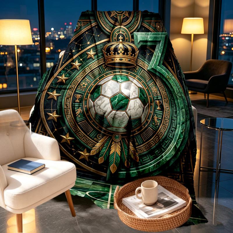 Club Santos Laguna Print Blanket - Soft & Comfortable, for Bedroom, Travel, Sofa, Home Decoration - Birthday Christmas Gift for Friend