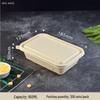 Eco-Friendly Corn Starch Disposable Takeout Containers