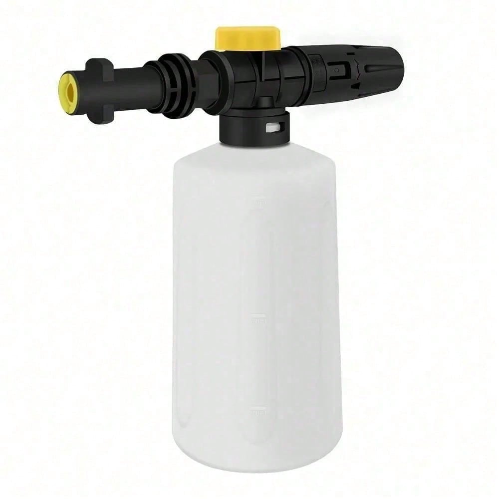High Pressure Snow Foam Cannon Lance for Karcher K2 K3 K4 K5 K6, Adjustable Nozzle Car Wash Spray Gun, 750ml белый
