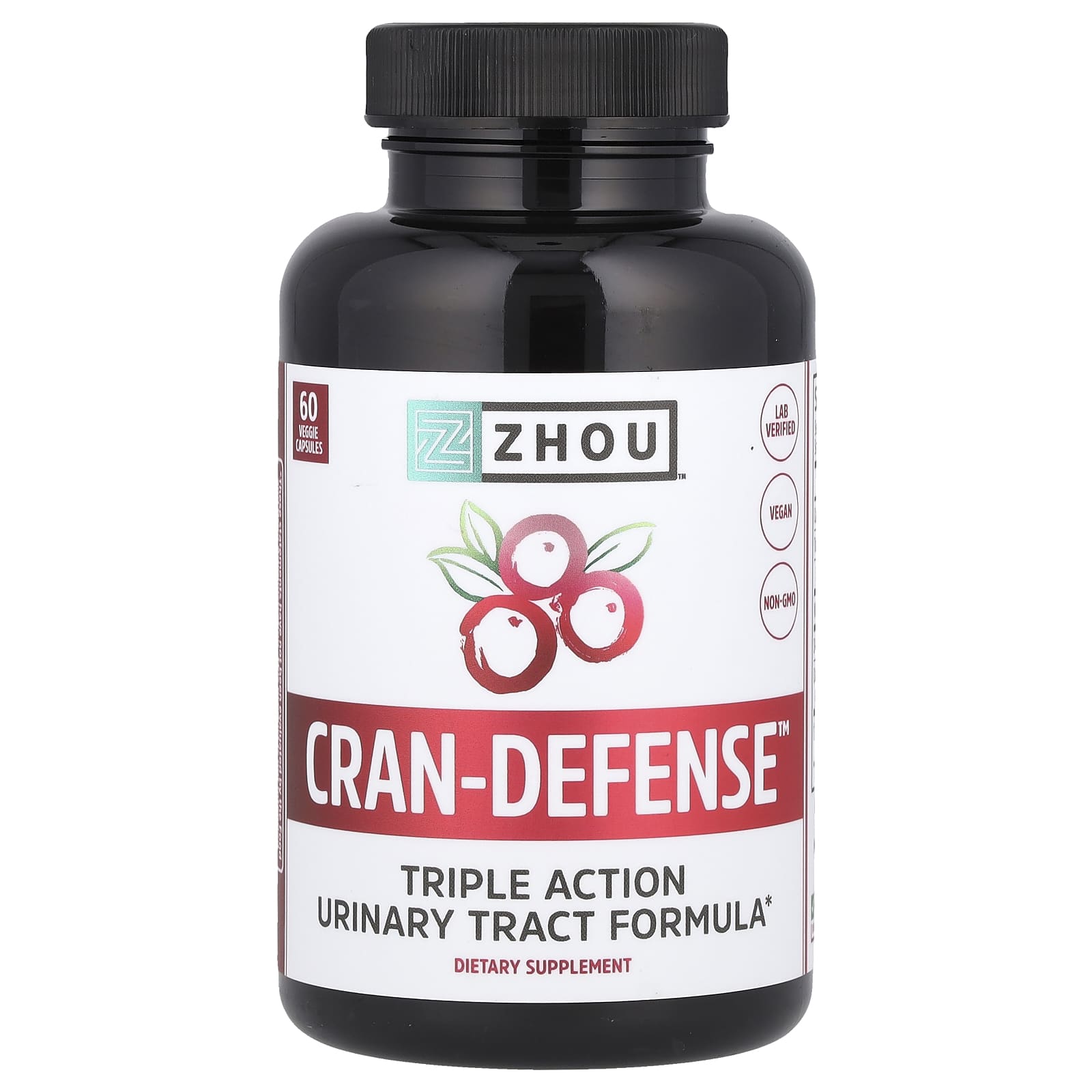 

Zhou Nutrition, Cran-Defense™, 60 Veggie Capsules