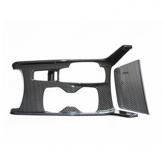 For 10th Honda Accord 2017 2018 Hybrid Carbon Fiber Style Inner Gear Shift Box Panel Holder