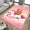Unicorn Squirrel Adventure Carpet For Playroom Bedroom Living Room Sofa Home Decorkids Game Area Rug Nonslip Floor Mat