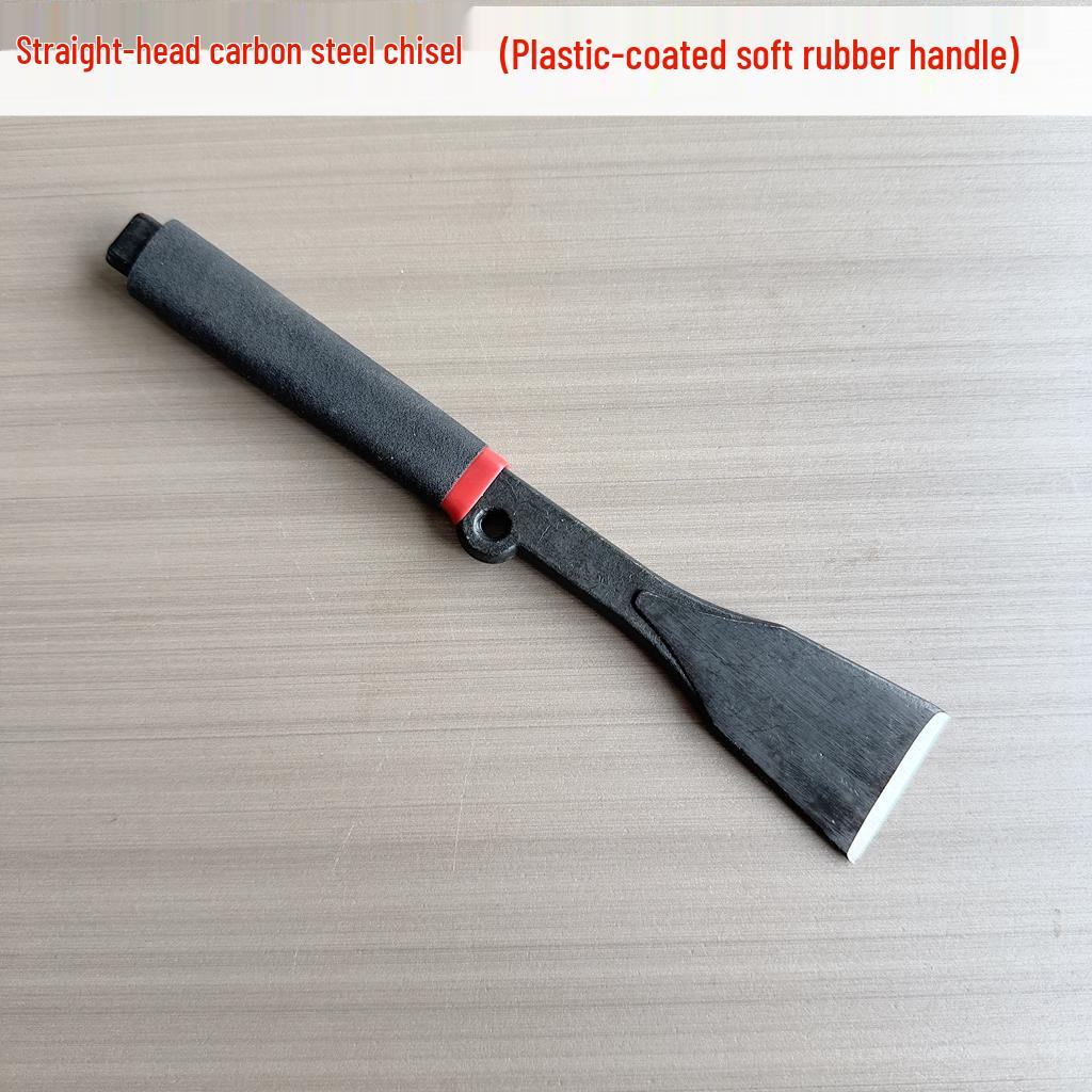 Multifunctional High Carbon Steel Chisel: Flat, Grooving, Punching, Stone Masonry, Cleaning, and Steel Pry Bar
