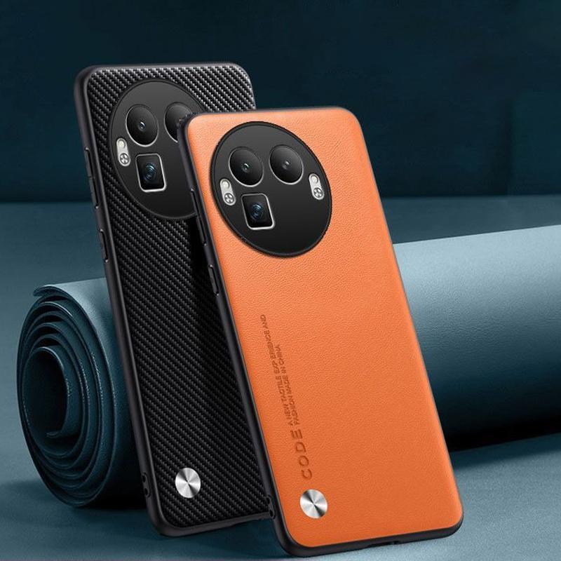 Pouzdro z PU kůže pro Oppo Find X9 Pro Zadní kryt Silikonová plná ochrana fotoaparátu Pouzdro na telefon pro Oppo Find X 9 X9Pro 5G Capa Coque