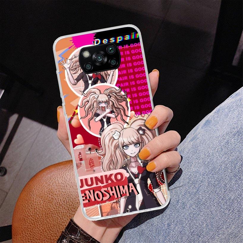 Danganronpa Trigger Happy Havoc Phone Case For Xiaomi Poco X7 X6 X5 Pro F7 Ultra Redmi 15C 15 13C 13 12C 12 10 10A 10C 9 9A 9C 9