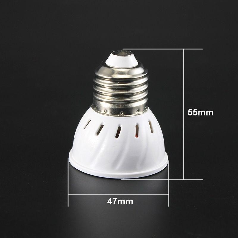 E27 72LED  3W Plant Grow Light Chimeneas Hydroponic Flower Veg Growing Lamp Bulb