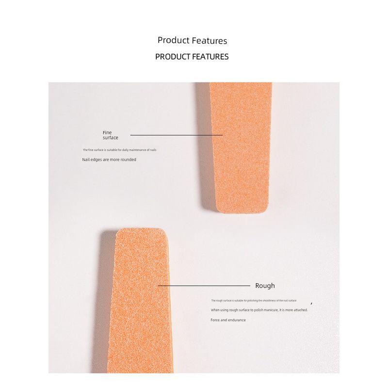 Nail Filing Strip Special Tools for Double-Sided Manicure Nail File Sanding Bar Nail Grinding Sand Bar Diamond Sponge Burnishing Stick