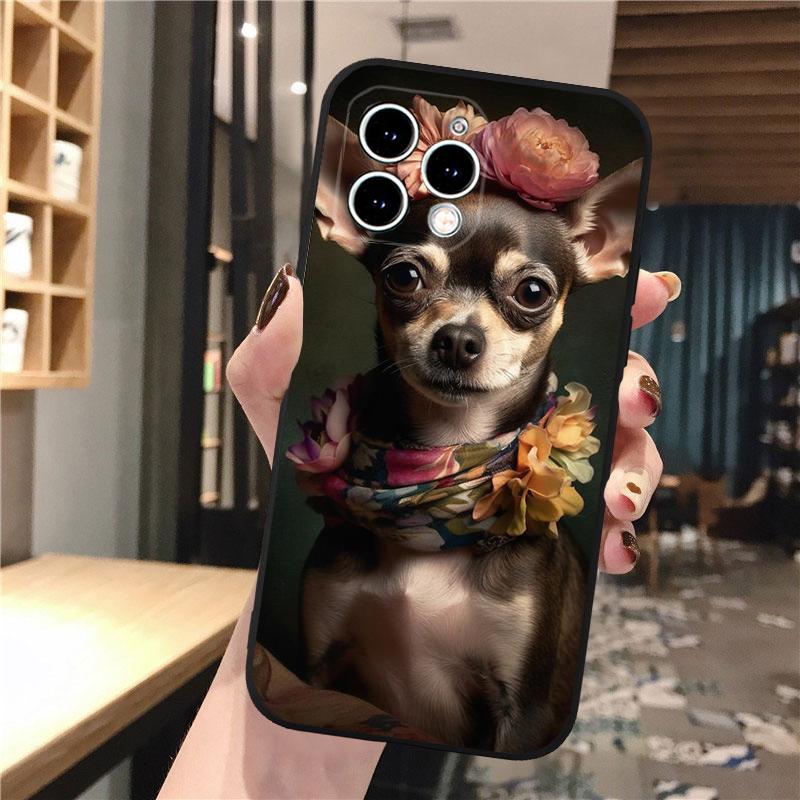 Chihuahua Puppy Dog Phone Case For iphone 15 14 Pro Max 13 12 11 Pro Max XSMax XR 12 13 mini 14 Plus Shell