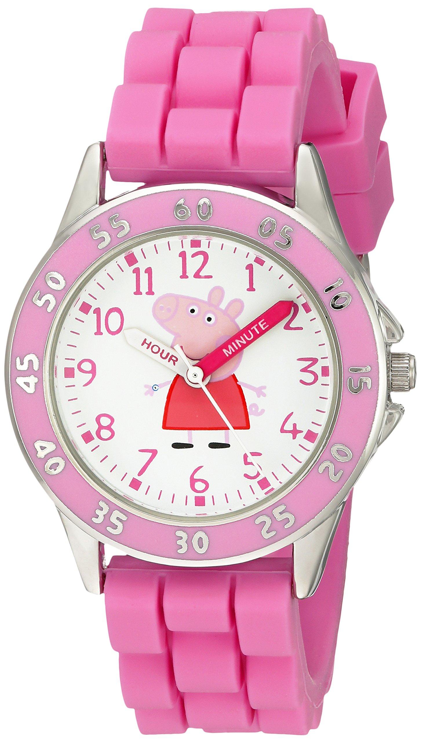 Peppa Pig Children s PPG9000 Analog Display Japanese Quartz Pink Watch