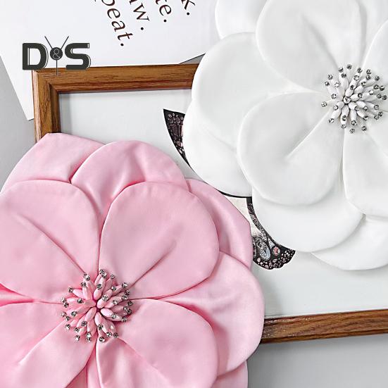 3D Kwiatowy Korsarz Aplikacja Dekoracja Kryształkami Sweter Sukienka Bluzka Dekoracja DIY Szycie Łatka Akcesoria Odzieżowe Wesele Ubrania Ozdoba