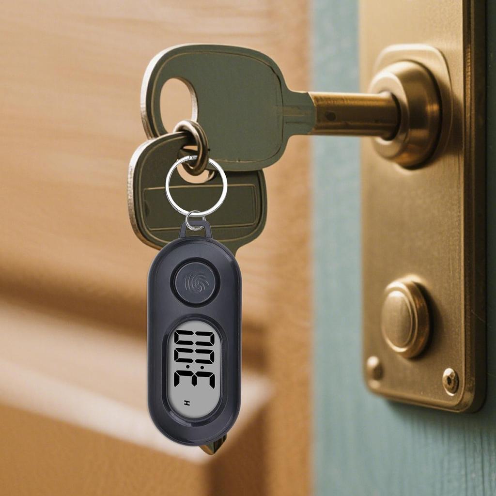 Digitální kapesní hodinky Přenosné podsvícené Stopky Miniaturní elektronické hodiny pro studium Venkovní kempování Cestování Osobní turistika Škola