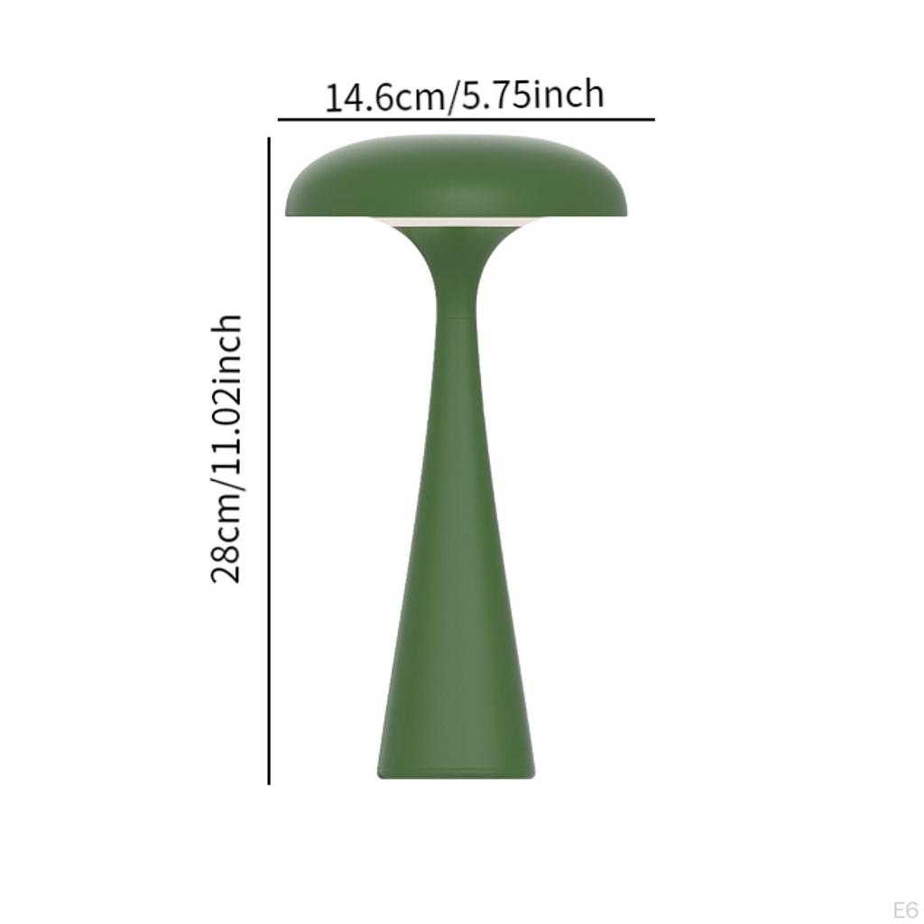 Table Lamp Accent Bedside 3 Color Modes Simple Dimmable Touch Night for Study Living