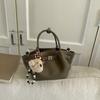 Bucket Bag - Women's Large Capacity Handbag, Versatile Grocery Bag, Single Shoulder Crossbody Bag