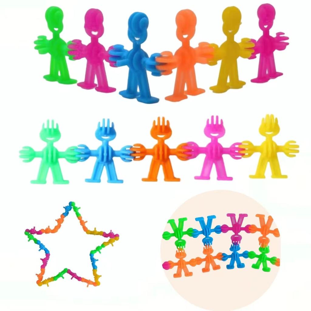 20/50pcs Kids&Adults Cartoon Cute Simulated Minion Puzzle DIY Toys Creativity Mini Birthday Gift Party for Children