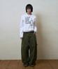 Lujeoseukeulleob Logo Layered Long Sleeve T-Shirt White