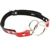 Praxia Metal Gag with Double Ring Mouth Mouth Mouth SM Goods Logo - Gag, Gag, Opener, [Includes Pouch/Cleaning Cloth]
