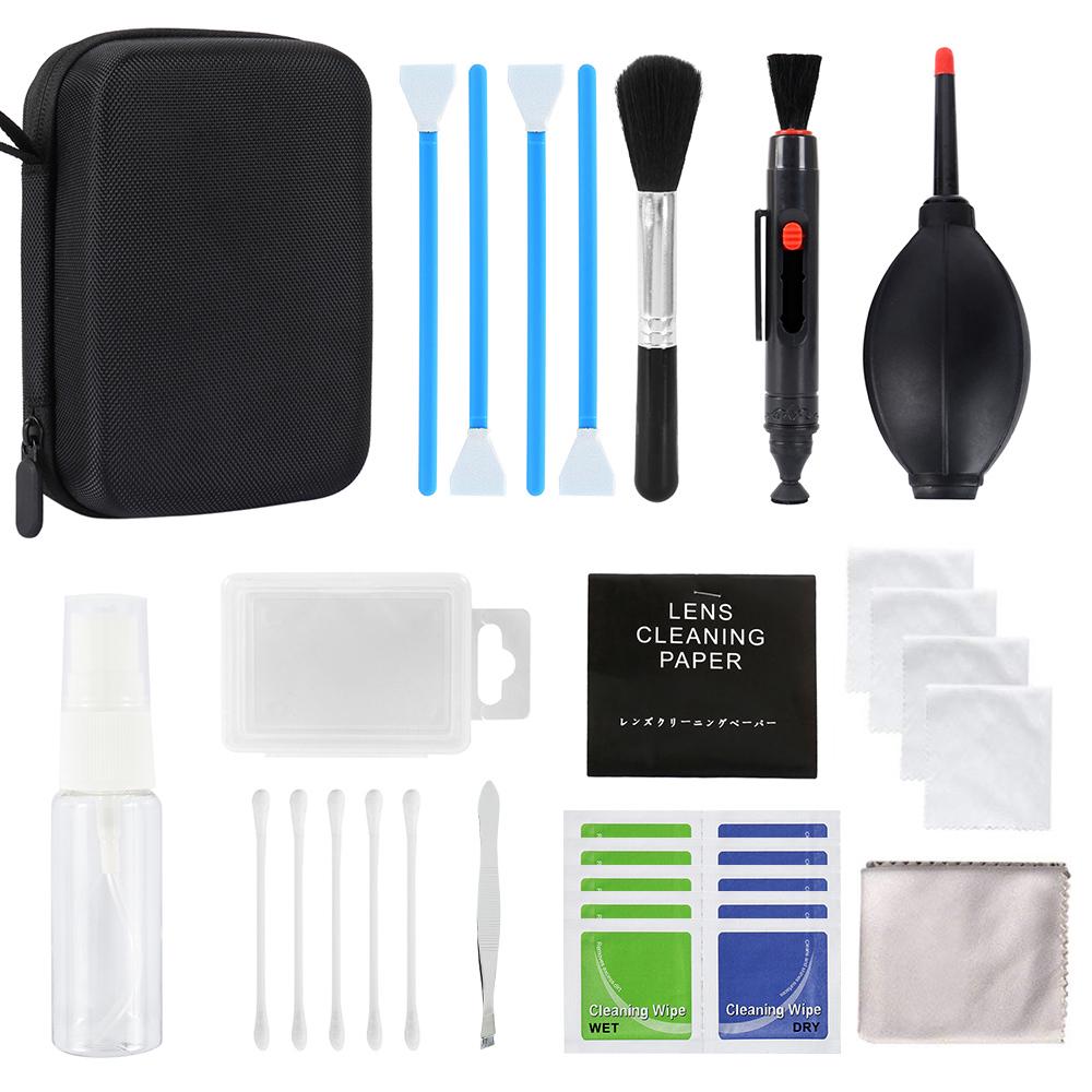 Buy 16PCS Camera Cleaning Kit Lens Dust Cleaner Hard Case For Computer