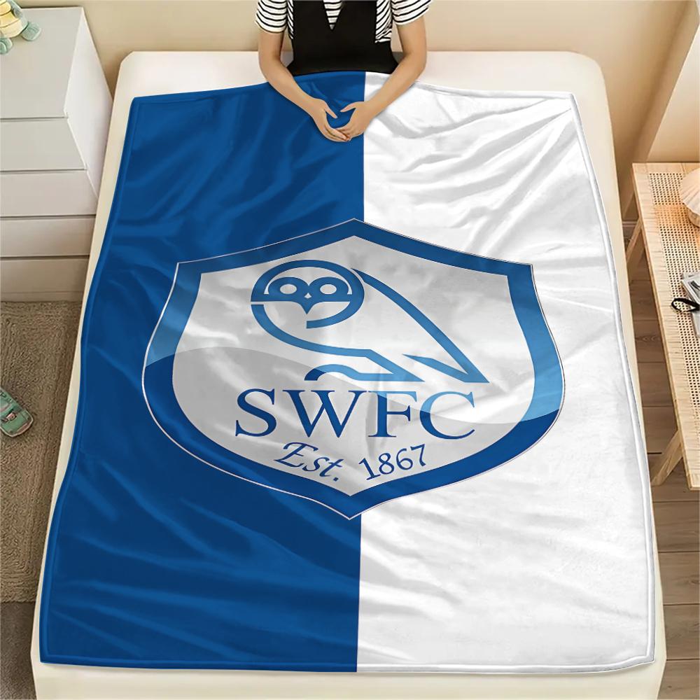 

1PC Sheffield Wednesday Football Club Print Flannel Blanket, High quality All Seasons, Home Decor, Warmth and Comfort, Perfect for Christmas Gifts 130cm x 150cm