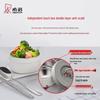HEENOOR XN-2100 304 Stainless Steel Multi-Layer Insulated Lunch Box