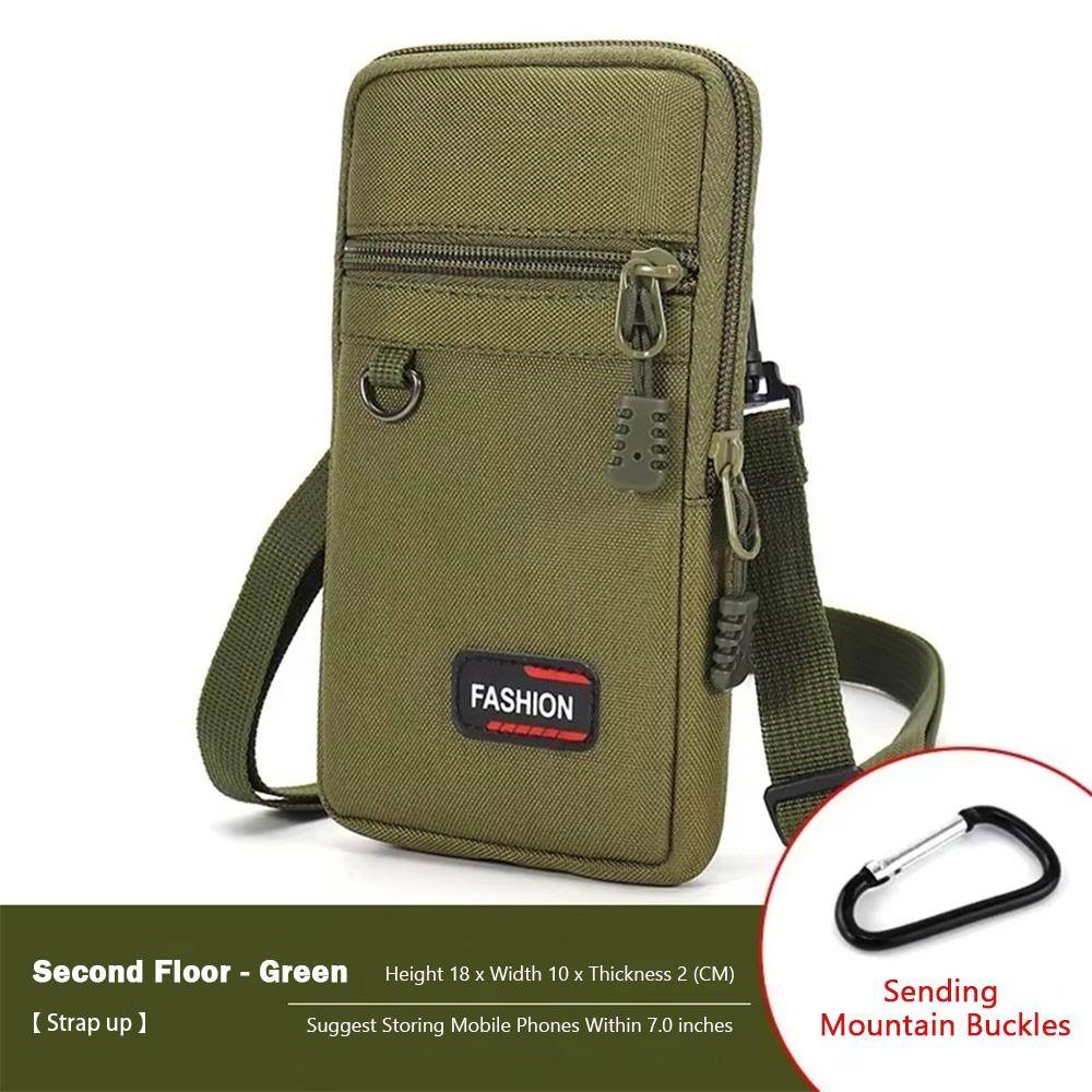 1Pcs Lightweight Belt Waist Bag Wear-resistant Mobile Phone Bag Phone Pouch  for Outdoor Camping