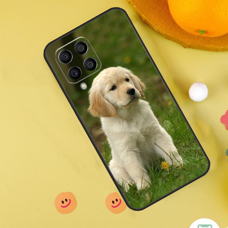Golden Retriever Dog Case For Samsung Galaxy M31 M32 M12 M52 M21 M15 M55 M56 M36 M16 M06 M13 M33 M53 M14 M34 M54