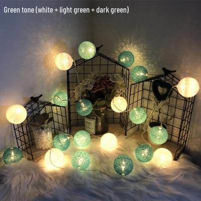 NuFeng Round Cotton Ball LED String Lights