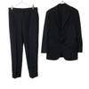 BEAMS F Made In Japan Wool Stripe Suit Setup 95 Navy Double Finish Men's Used