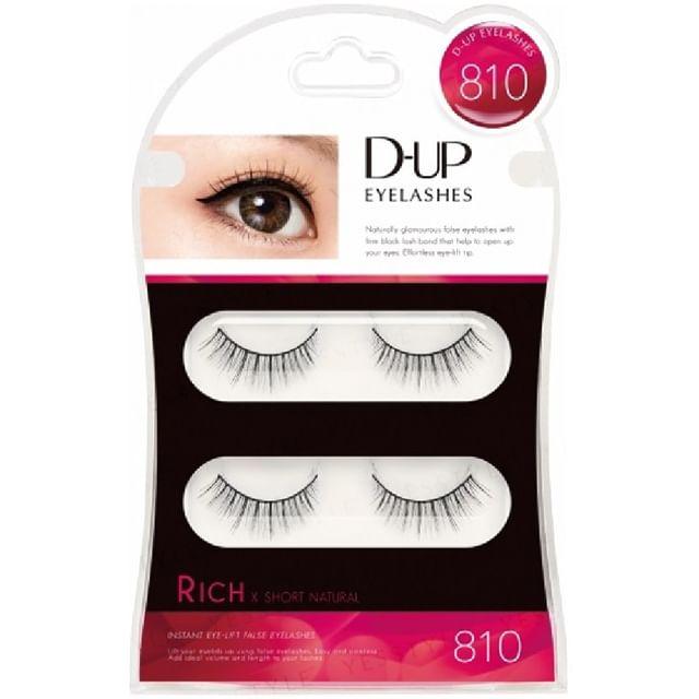 D-up - Eyelashes 810 Rich 2 pairs
