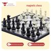 Foldable Magnetic Plastic Chess Board for International Competitions