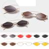 Timeless Women Vintage Sunglasses With Retro Small Metal Frame And Pc Lenses