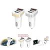 Premium Dual Usb Car Charger Adapter With Digital Led Voltage And Current Display