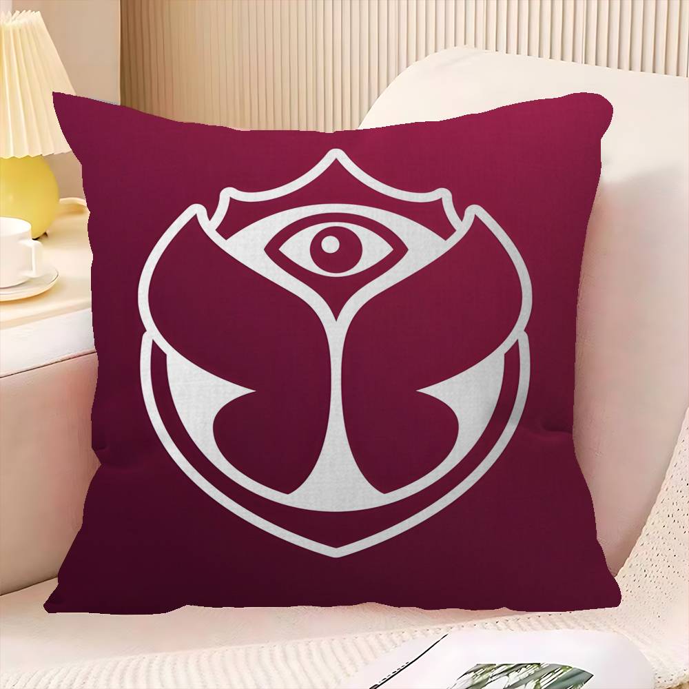 TOMORROWLAND Music Cushion Cover Polyester Sofa Cushions Decorative Throw Pillows Home Decoration Pillowcover